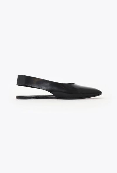 The Row S/S 2021 Sharp Calfskin Flats - 1