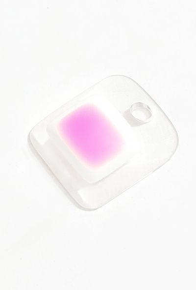 Courrèges 90s Neon Resin Pendant - 2