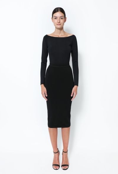 Alaïa '90s Knit Bodysuit & Skirt Ensemble - 1