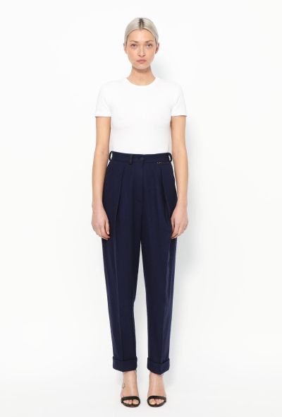 Claude Montana Vintage Tapered Trousers - 2