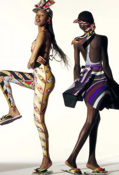 Emilio Pucci Pre-Fall 2022 Girandole Print Leggings - 2
