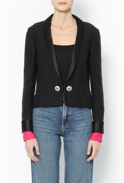 Chanel Pre-Fall 2012 Paris-Bombay Tweed Smoking Jacket - 1