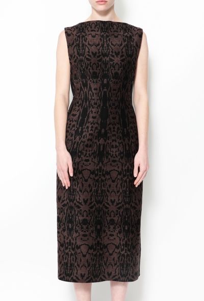 Alaïa Intarsia Chenille Dress - 2