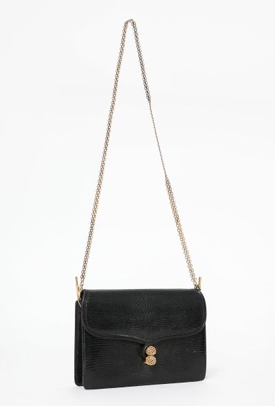Gucci '70s Lizard Shoulder Bag - 2