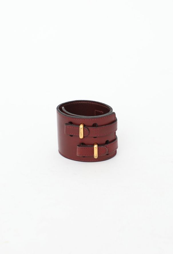Hermès 2002 Leather Bracelet de Force - 4