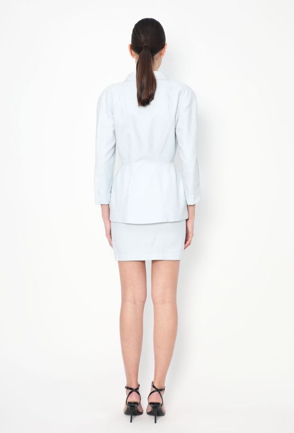 Thierry Mugler Vintage Cinched Skirt Ensemble - 8