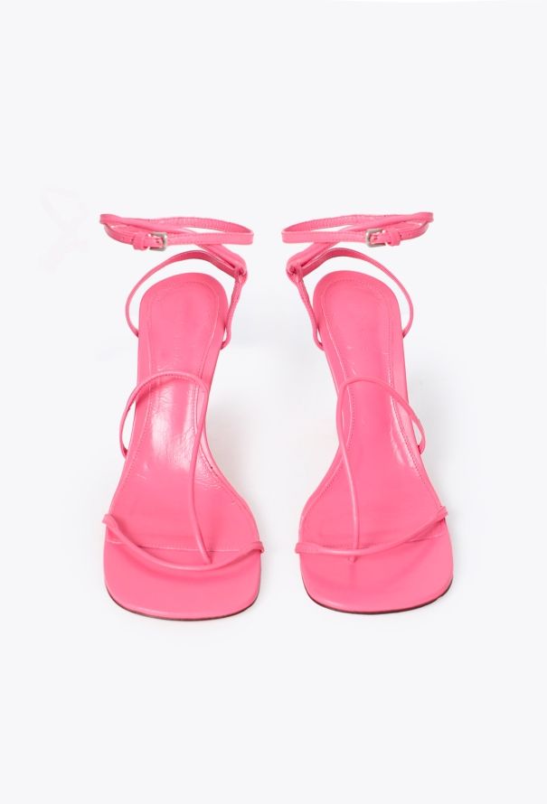 Bottega Veneta 2020 'Barely There' Leather Sandals - 2