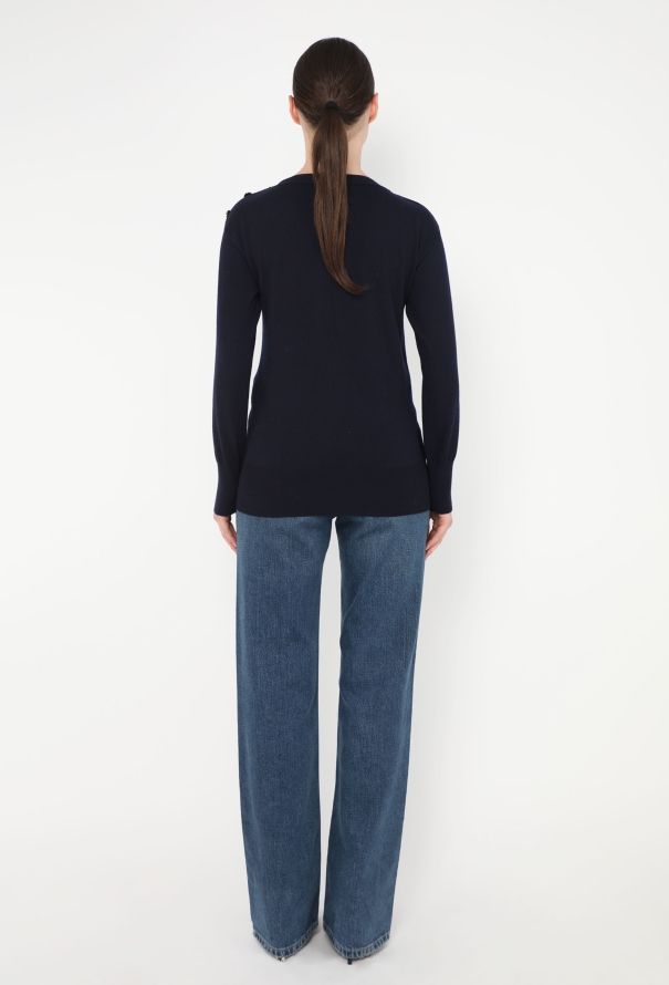 Loewe 2018 Summer Love Monogram Sweater - 4