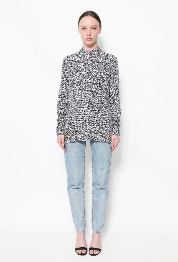 Céline Resort 2011 Graphic Blouse - 1