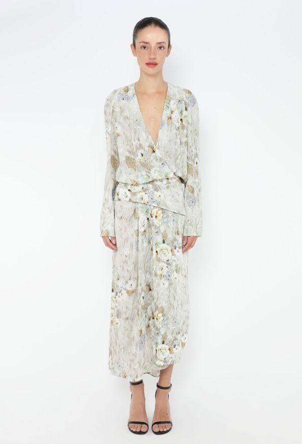 Balenciaga 2016 Demna Asymmetrical Printed Dress - 1