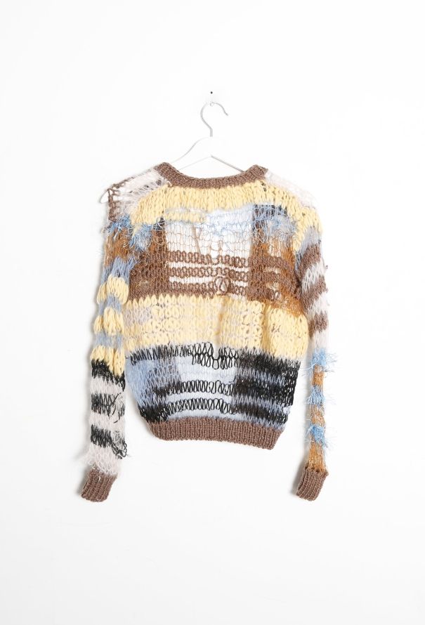 Rodarte Iconic F/W 2008 Mohair Crochet Cardigan - 8