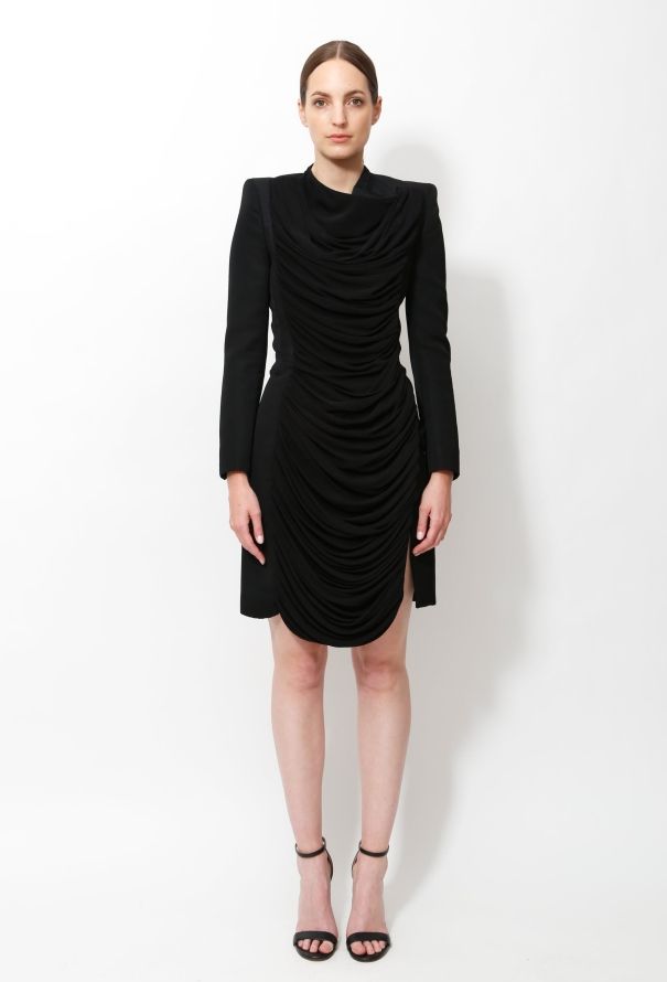 Balenciaga F/W 2009 Draped Dress - 1