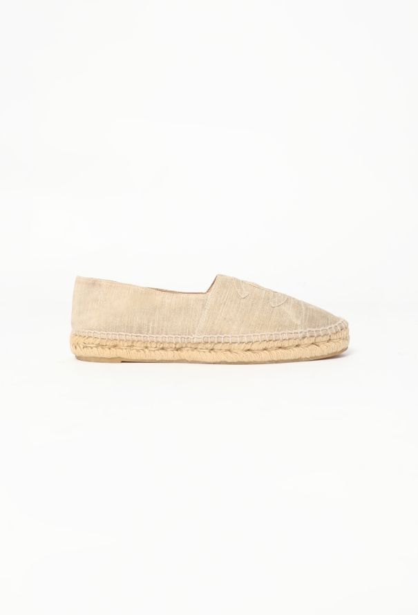 Chanel Tonal Suede 'CC' Espadrilles - 1