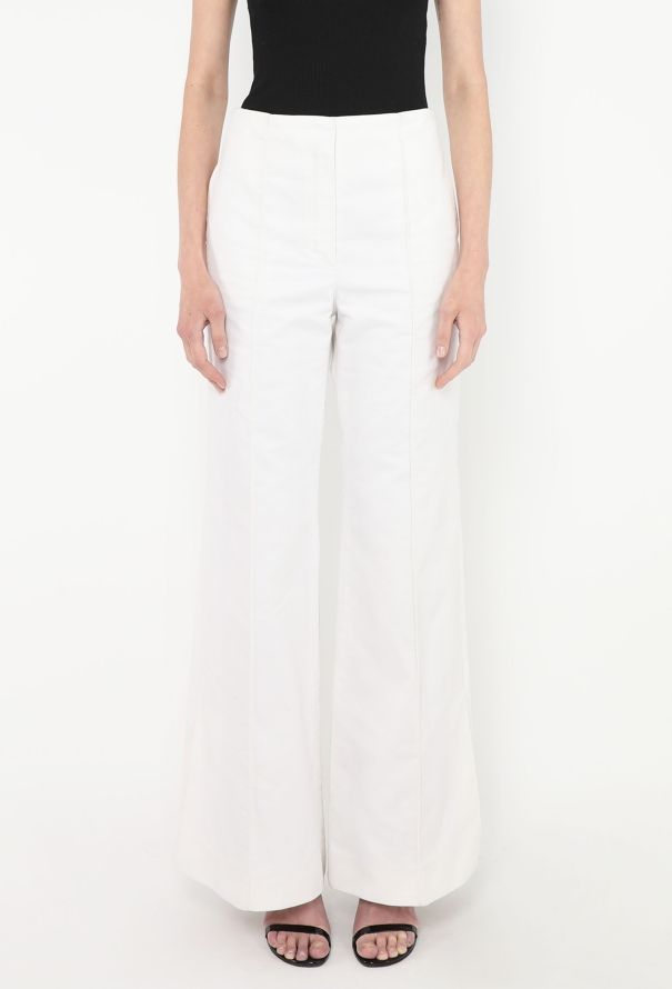 Céline Resort 2017 Sueded Bootcut Trousers - 4