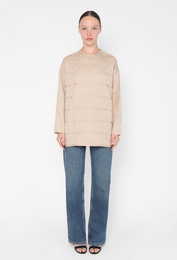 Hermès 2014 Checkered Studded Tunic - 2