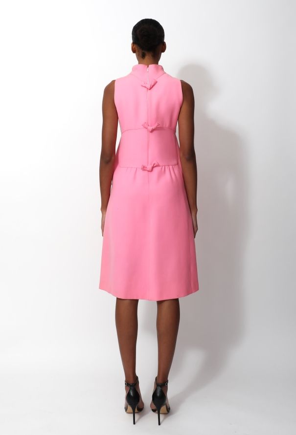 Courrèges 70s Bow Shift Dress - 3