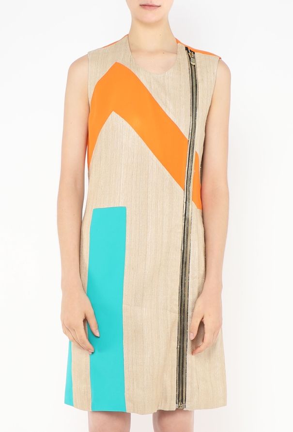 Balenciaga S/S 2010 Patchwork Shift Dress - 3