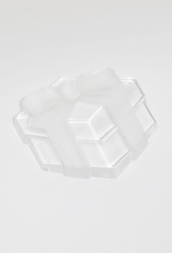 Tiffany & Co Glass Paperweight with Original Box - 5