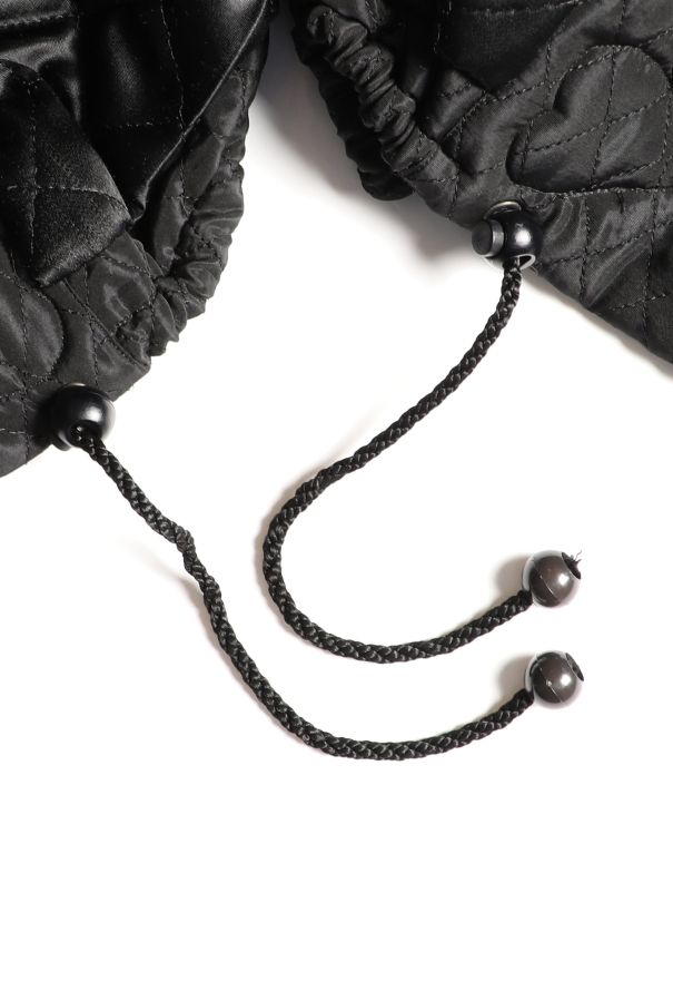 Saint Laurent 1993 Quilted Fur Trim Toogle Coat - 10