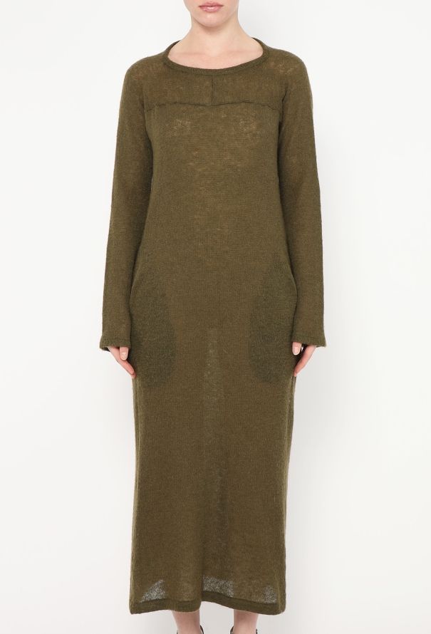 Yohji Yamamoto 2023 Knit Pocket Dress - 2