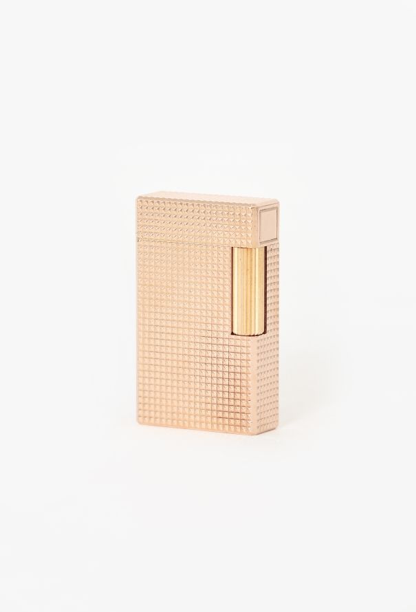 S.T. Dupont 1971 Textured Diamond Point Lighter - 4