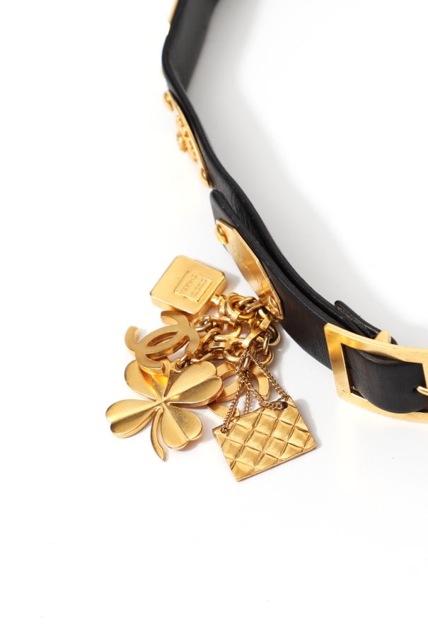 Chanel Lucky Charm Leather Belt – F/W 1995 Runway Collection - 3