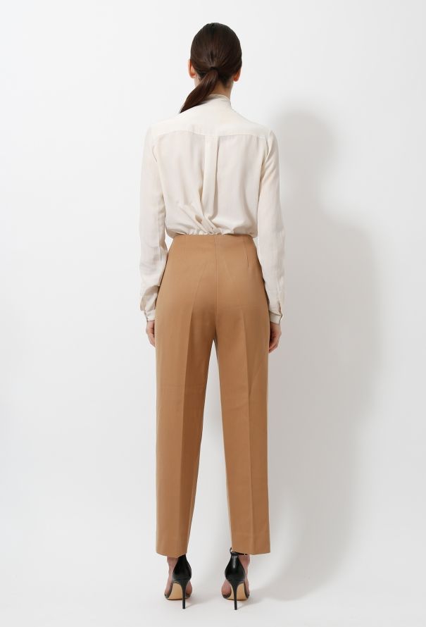 Céline 70s Chainlink Wool Trousers - 4