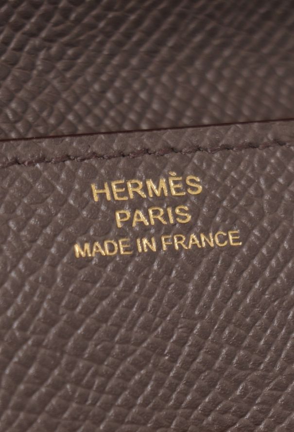 Hermès Etoupe Epsom Clic 10 Wallet - 11
