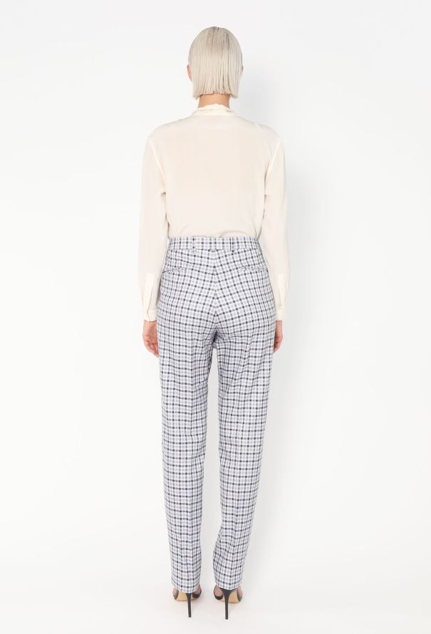 Gucci Tapered Check Trousers - 4