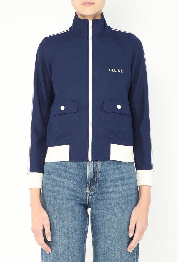 Céline 2021 Bicolor Track Jacket - 1