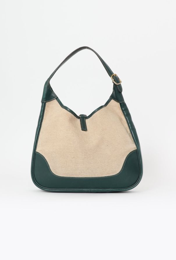 Hermès '70s Box & Toile H Trim Bag - 3