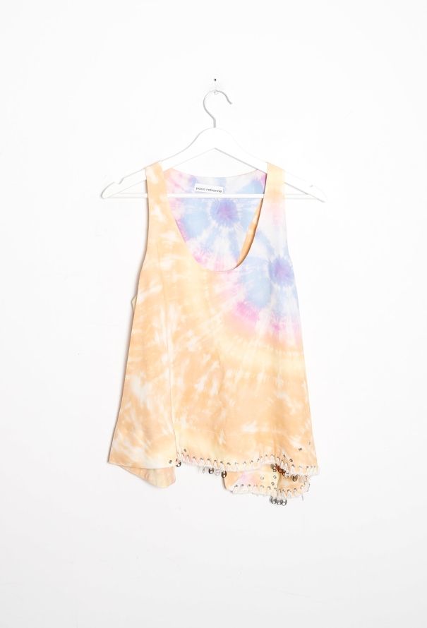 Paco Rabanne S/S 2016 Tie-Dye Ensemble - 7