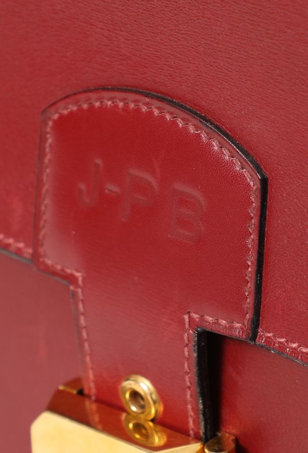 Hermès '90s Rouge H Box Sac à Dépêches - 17
