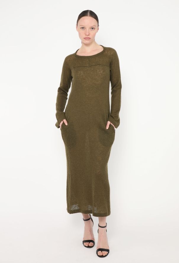 Yohji Yamamoto 2023 Knit Pocket Dress - 1