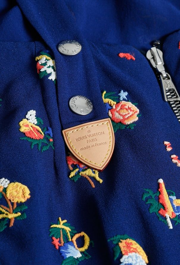 Louis Vuitton 2015 Floral Embroidered Dress - 5