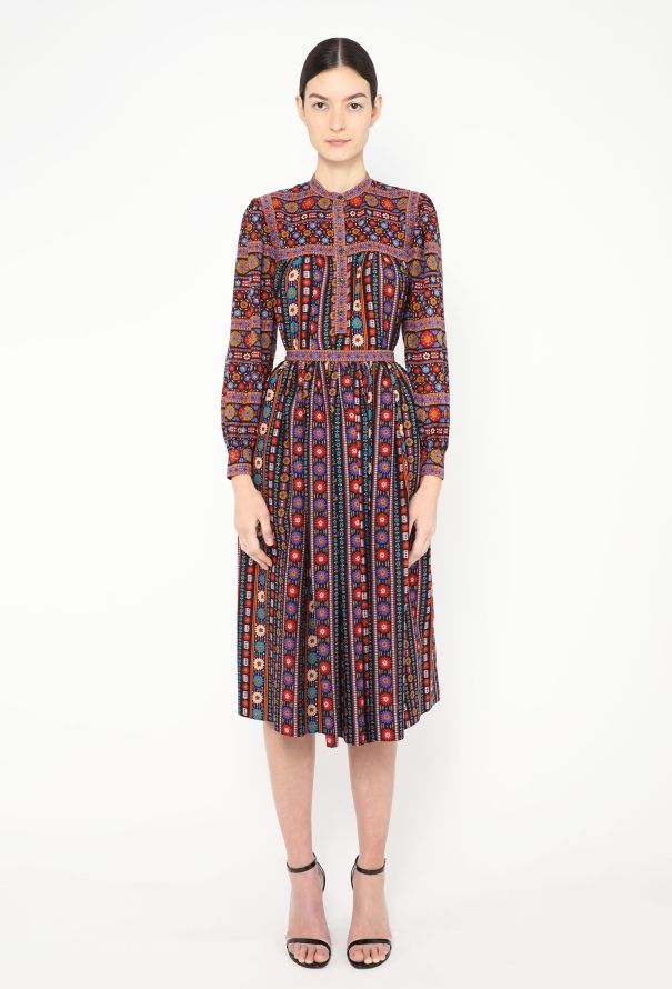 Saint Laurent Late '70s Floral Russian Ensemble - 2