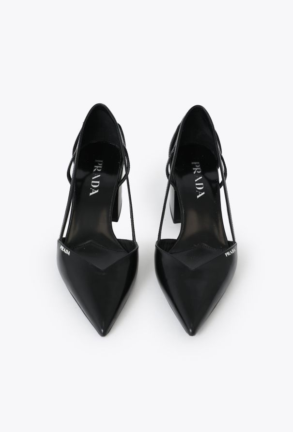 Prada F/W 2024 Cut-Out Logo Pumps - 3