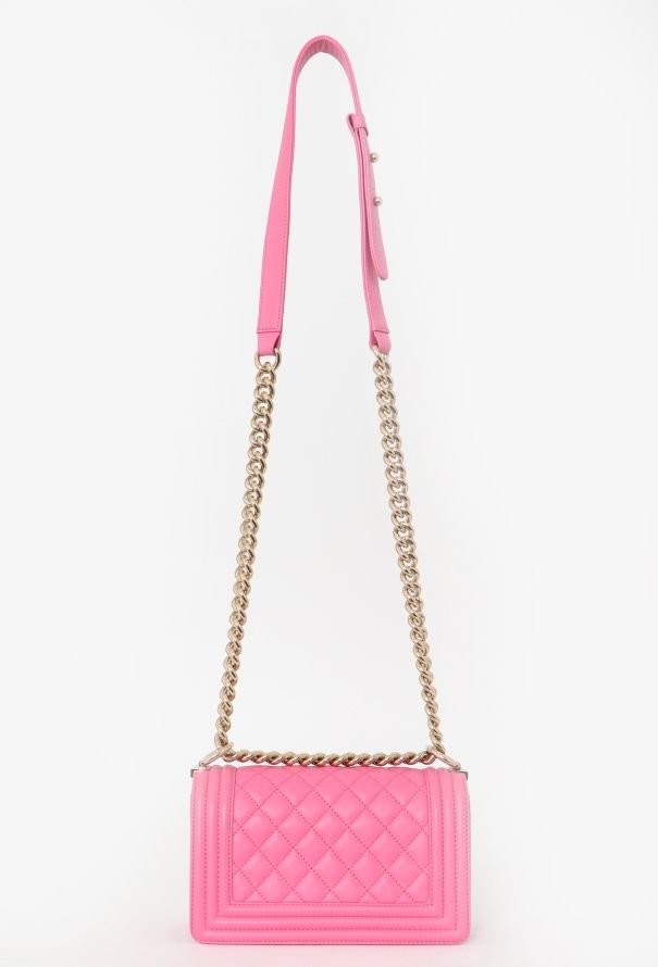 Chanel Pink Mini Boy Bag - 3