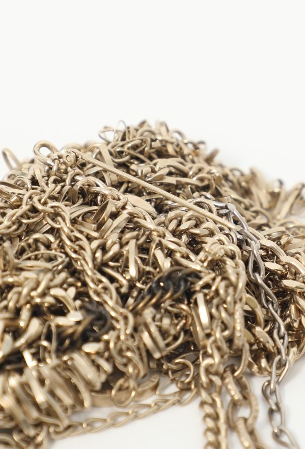 Chanel Multi-Strand 'CC' Chainlink Necklace - 9