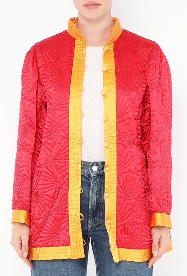 Saint Laurent Collector S/S 1979 Quilted Seashell Jacket - 5