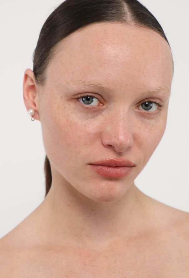 Vintage Fine Jewelry 18k White Gold & Cultured Pearl Earrings - 2