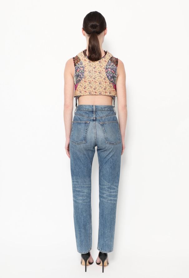 Balenciaga ICONIC S/S 2002 Le Dix Patchwork Top - 5