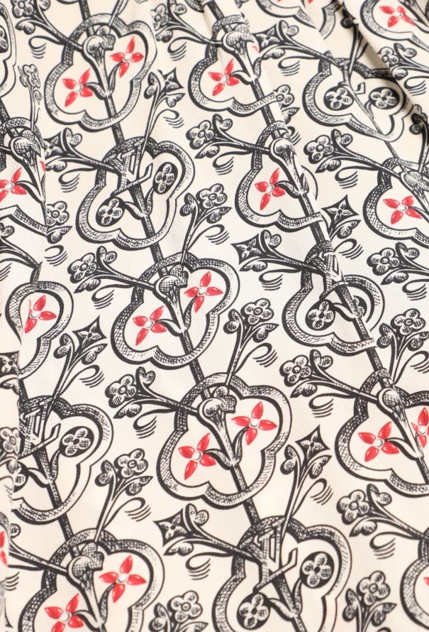 Louis Vuitton Patchwork Silk Blouse - 10