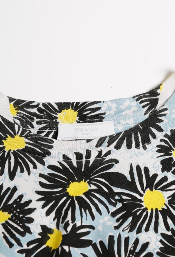 Prada 2012 Floral Print Tee - 5