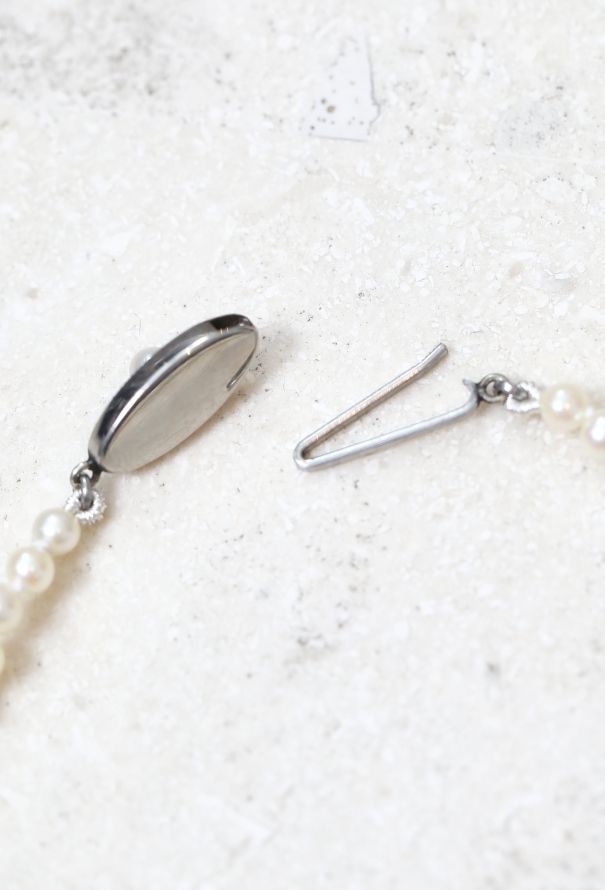 Vintage Fine Jewelry 1920s Cultured White Pearl Necklace - 6