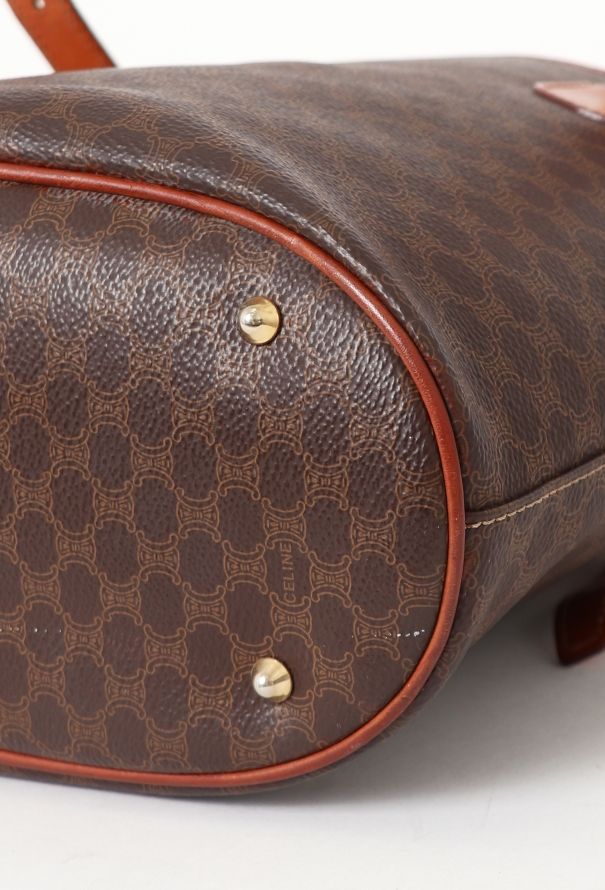 Céline 1995 Triomphe Macadam Monogram Tote - 9