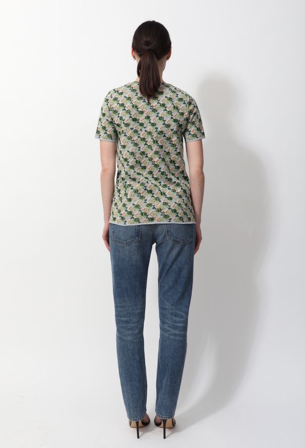 Balenciaga Resort 2011 Printed Knit Top - 4