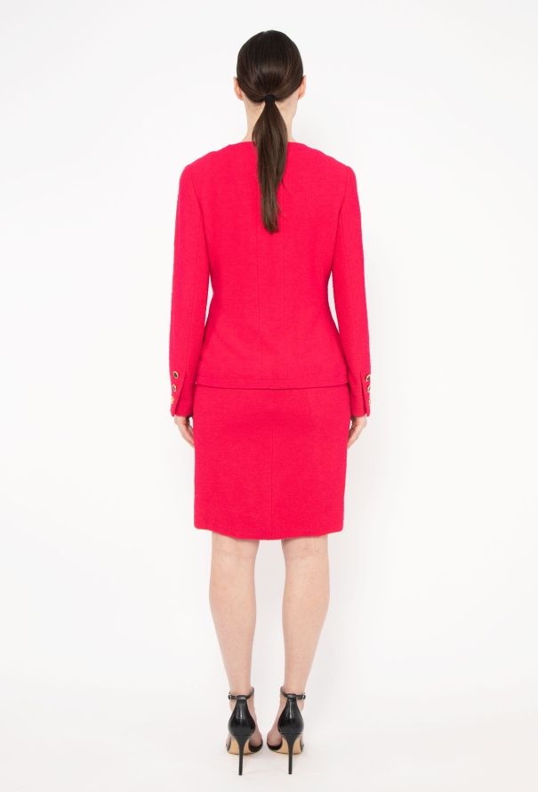 Chanel Collector 1990 Bouclé Tweed Ensemble - 5
