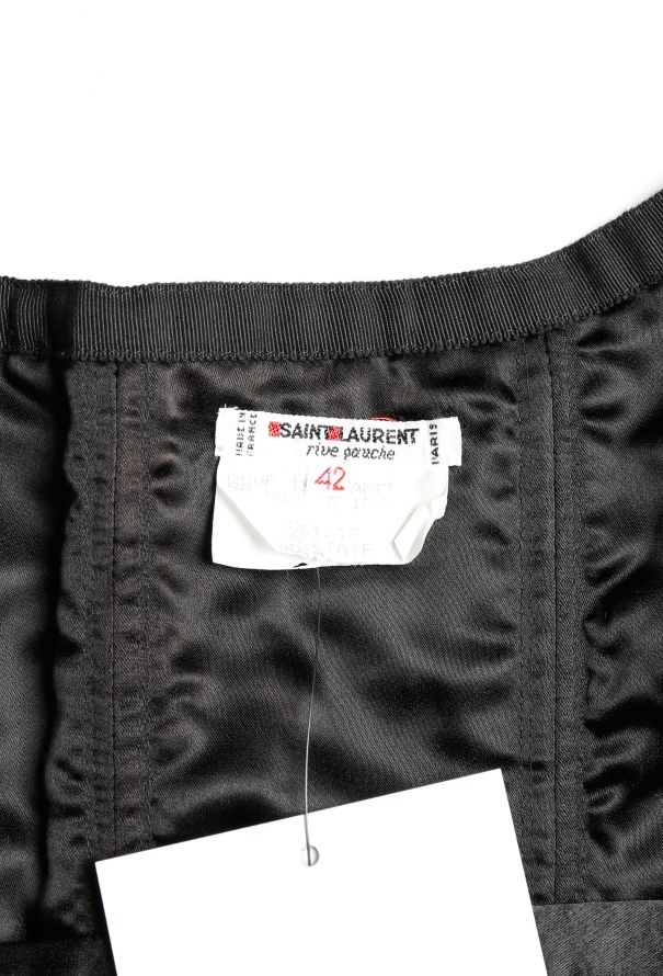 Saint Laurent COLLECTOR F/W 1988 Velvet Bustier - 5