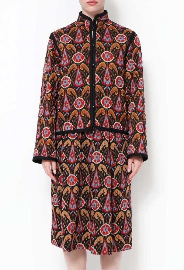 Saint Laurent RARE F/W 1979 Russian Skirt Ensemble - 5